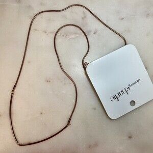 Charming Charlie | NWT Rose Gold Toned Statement Pendant Necklace